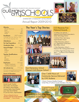 Annual Report 2009-2010 the Year's Top Stories