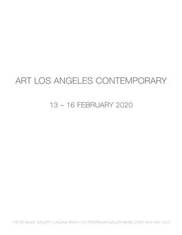 Art Los Angeles Contemporary