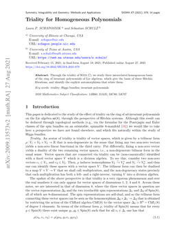 Arxiv:2009.13573V2 [Math.RA] 27 Aug 2021