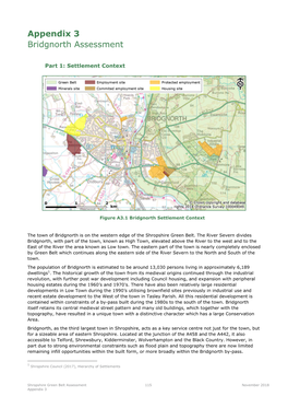 Appendix 3 Bridgnorth Assessment