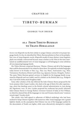Tibeto-Burman