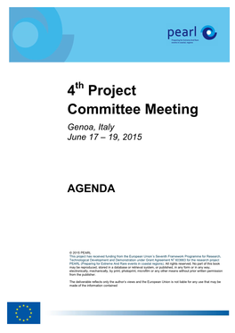 4 Project Committee Meeting