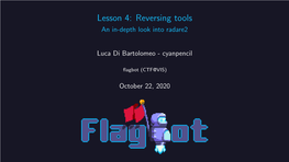 Lesson 4: Reversing Tools an In-Depth Look Into Radare2