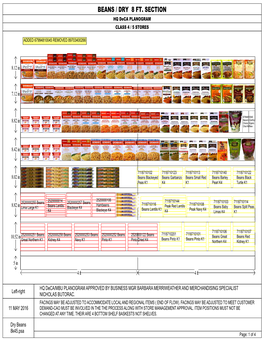 Beans Dry(EUROPE).Psa BEANS / DRY 8 FT