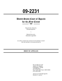 United States Court of Appeals for the First Circuit 