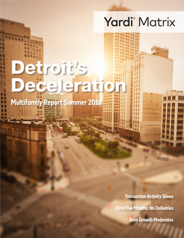 Detroit's Deceleration