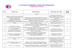 Google-Scholar-Indexed Journal Publications