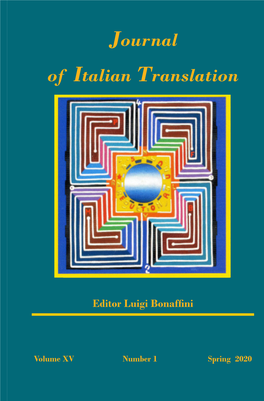 Journal of Italian Translation Journal of Journal of Italian Translation