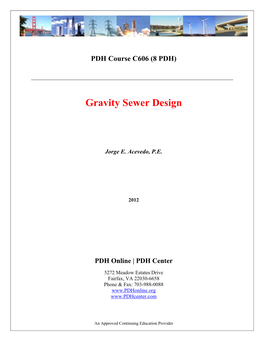 Gravity Sewer Design