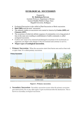 MU Ecological Succession