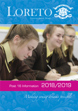 Post 16 Information 2018/2019