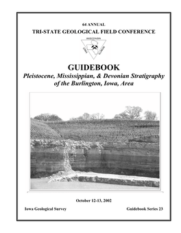 Pleistocene, Mississippian, & Devonian Stratigraphy of The