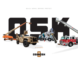 Oshkosh Corporation Is a Different Our Work Environment Is Important for Our Success Integrated Global Industrial