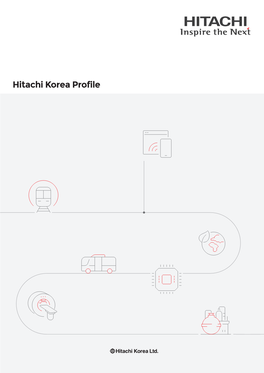 Hitachi Korea Profile CEO Message