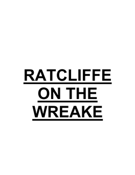 Ratcliffe on the Wreake