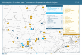 Suburban New Construction & Proposed Multifamily Projects