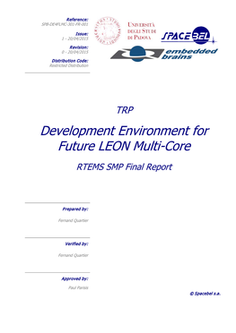 RTEMS SMP Final Report