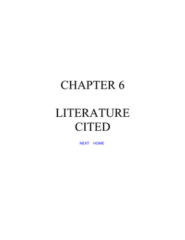 Chapter 6 Literature Cited Final EIS Ch