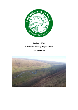 Advisory Visit R. Wharfe, Kilnsey Angling Club 19/02/2018