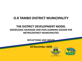 O.R Tambo District Municipality