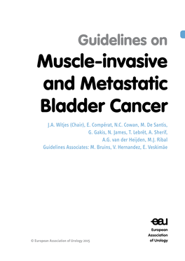 Muscle-Invasive and Metastatic Bladder Cancer