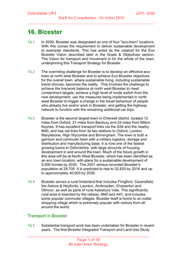 LTP 3 Area Strategies