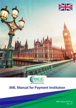 AML Manual for Payment Institution
