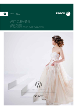 Wet Cleaning. Using Water to Take Care of Delicate Garments
