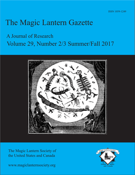 The Magic Lantern Gazette