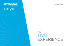 Tivo Experience Quick Guide for Mediacom