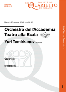 Orchestra Dell'accademia Teatro Alla Scala