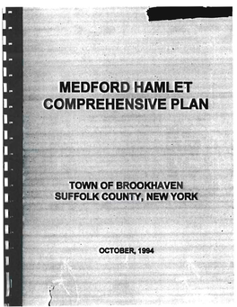 1994 Medford Hamlet Comprehensive Plan (PDF)