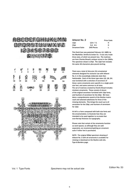 Skyline Type Foundry Specimen Book & Catalog