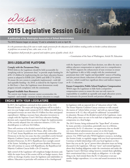 2015 Legislative Session Guide