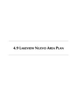 4.9 Lakeview Nuevo Area Plan