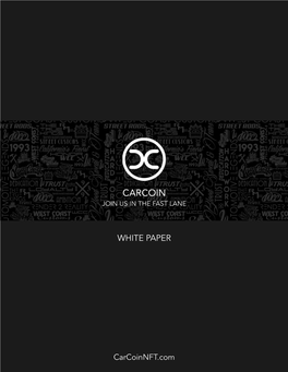 Carcoin White Paper