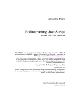 Rediscovering Javascript Master ES6, ES7, and ES8