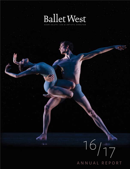 Ballet West Annual Report 2016-2017