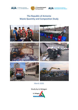 The Republic of Armenia Waste Quantity and Composition Study