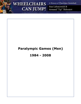 Paralympic Games (Men)