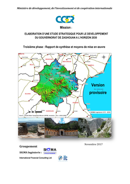 Elaboration D'une Étude Stratégique Pour Le Développement Du