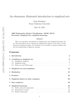 An Elementary Illustrated Introduction to Simplicial Sets