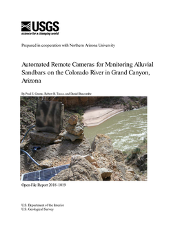 Automated Remote Cameras for Monitoring Alluvial Sandbars on the Colorado River in Grand Canyon, Arizona