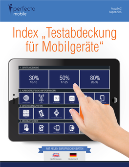 Testabdeckung Für Mobilgeräte“