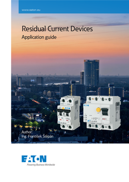 Residual Current Devices: Application Guide