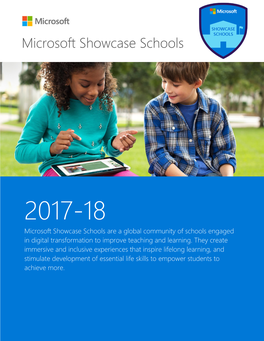 Microsoft Showcase Schools