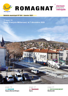 Bulletin Municipal N°104 / Janvier 2021