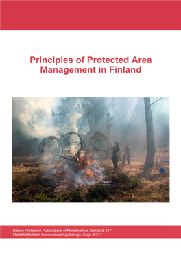 Principles of Protected Area Management in Finland