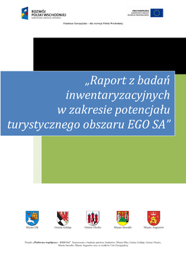 Raport Z Badań Inwentaryzacyjnych W Zakresie Potencjału Turystycznego