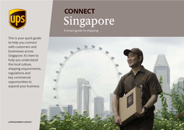 CONNECT Singapore a Smart Guide to Shipping